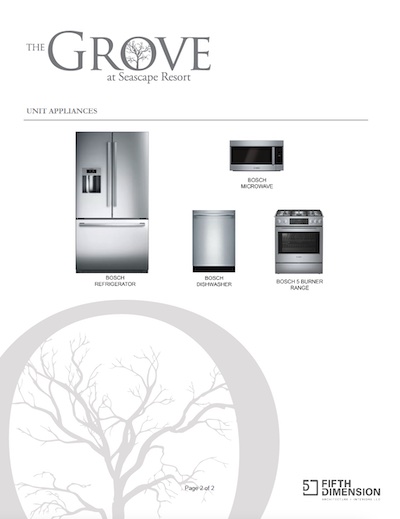 unit interior finishes